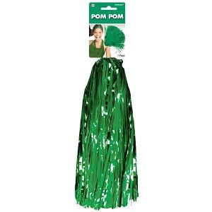 Green Single Pom Pom 15in Party Accessories - Party Centre - Party Centre