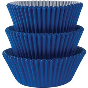 Bright Royal Blue Cupcake Cases 50mm, 75pcs Party Accessories - Party Centre - Party Centre