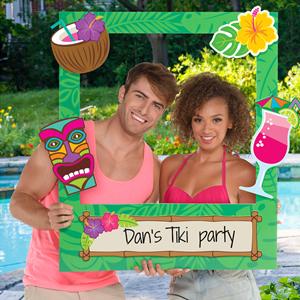 Tiki Giant Customizable Assembled Photo Frame 15pcs Party Accessories - Party Centre - Party Centre