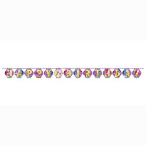 Shimmer & Shine An Age Letter Banner Decorations - Party Centre - Party Centre