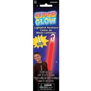 Red Light Stick Necklace Party Accessories - Party Centre - Party Centre