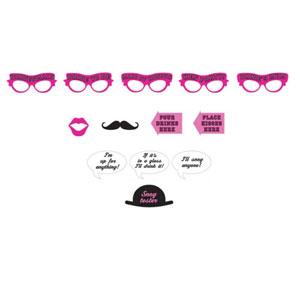 Hen Night Fun Photo Booth Kit 12pcs Party Accessories - Party Centre - Party Centre