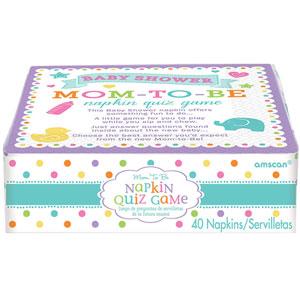 Baby Shower Trivia Napkins Pinata - Party Centre