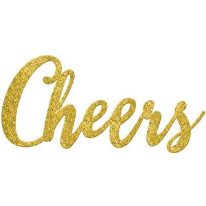 Cheers Glitter Giant Photo Prop Party Accessories - Party Centre - Party Centre