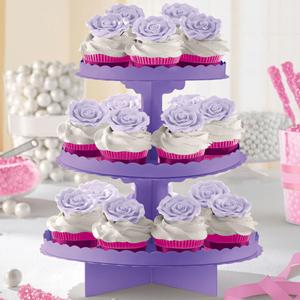 New Purple 3 Level Treat Stand Party Accessories - Party Centre - Party Centre