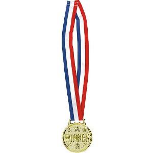 Winner Jumbo Award Medal Necklace Party Accessories - Party Centre - Party Centre