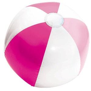 Pink Inflatable Beach Ball 13in Pinata - Party Centre - Party Centre