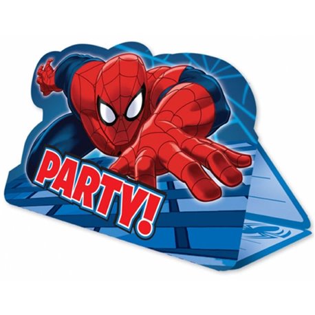 Spiderman Invitations - Party Centre